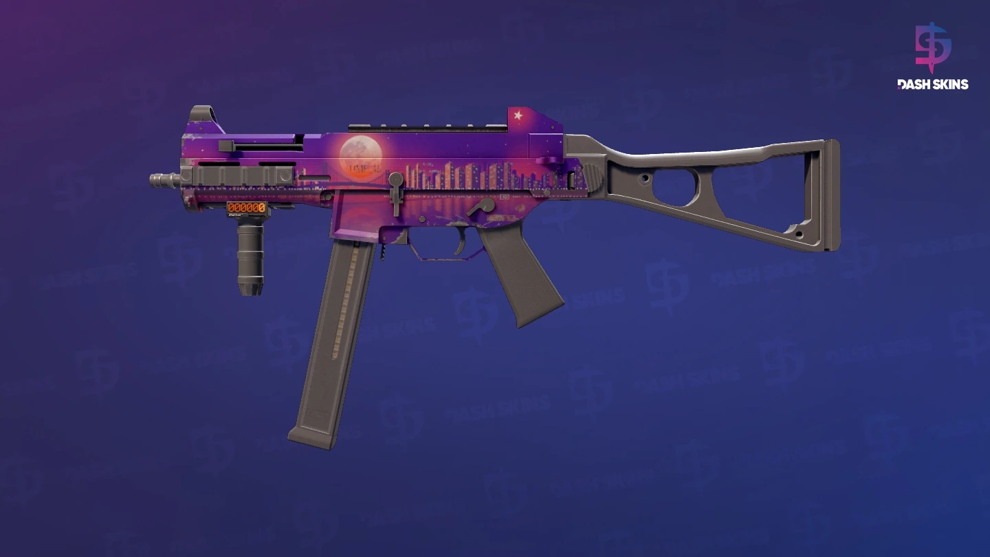 StatTrak™ UMP-45 | Moonrise (Field-Tested) Screenshot Playside