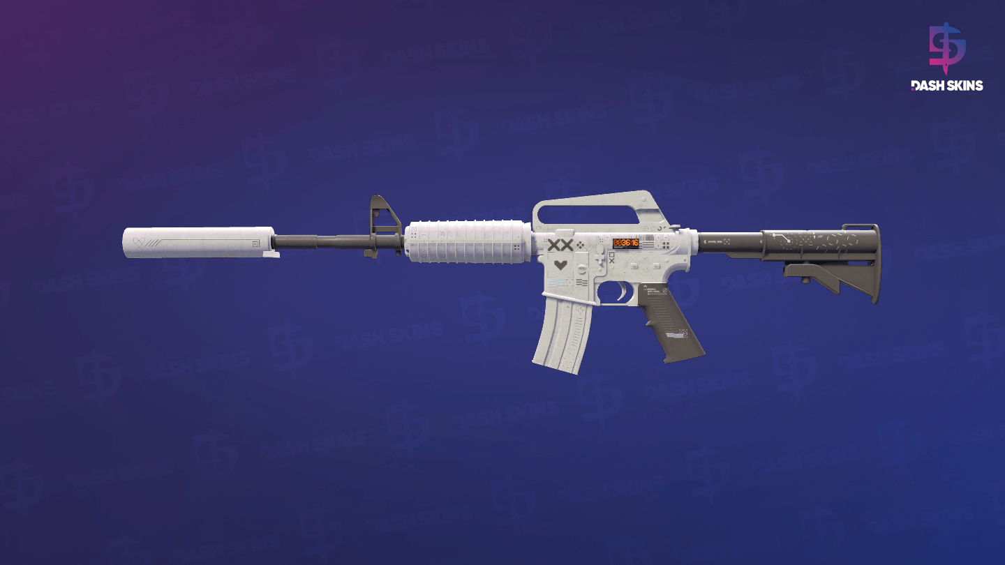 StatTrak™ M4A1-S | Printstream (Battle-Scarred) Screenshot Playside