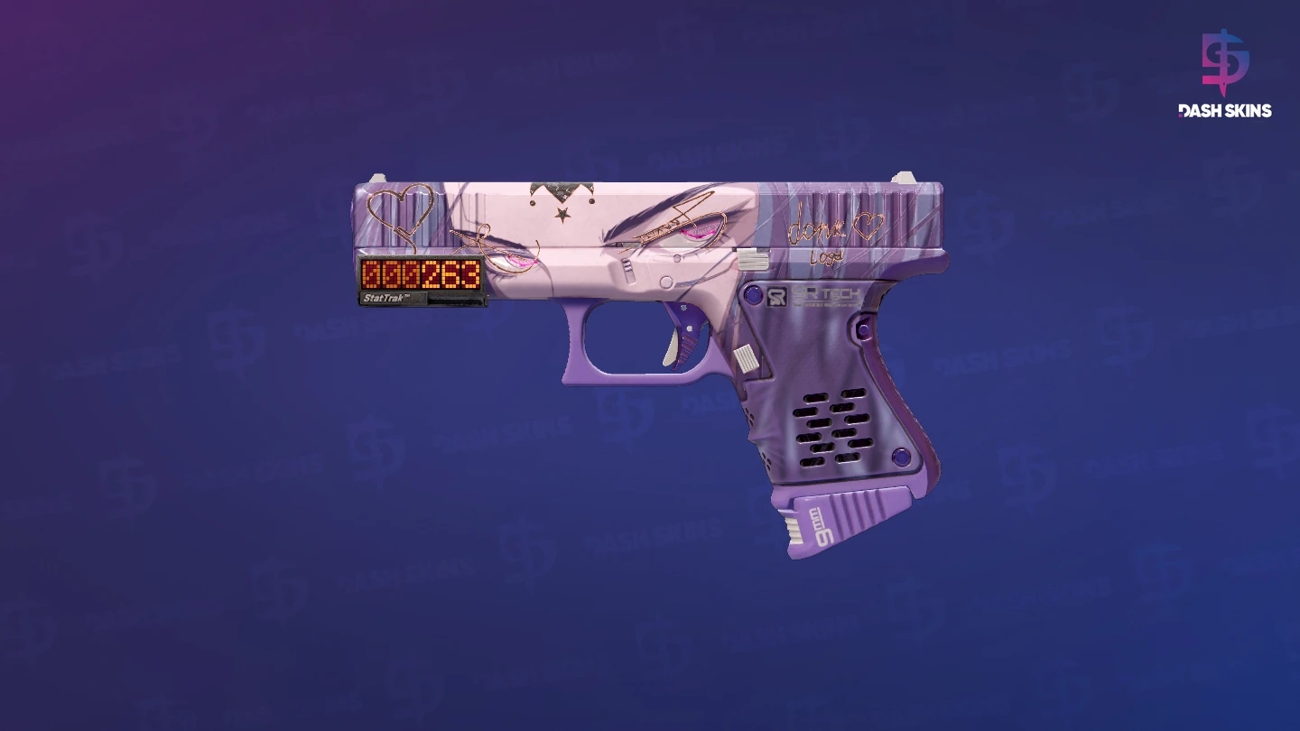 StatTrak™ Glock-18 | Shinobu (Minimal Wear) Screenshot Playside