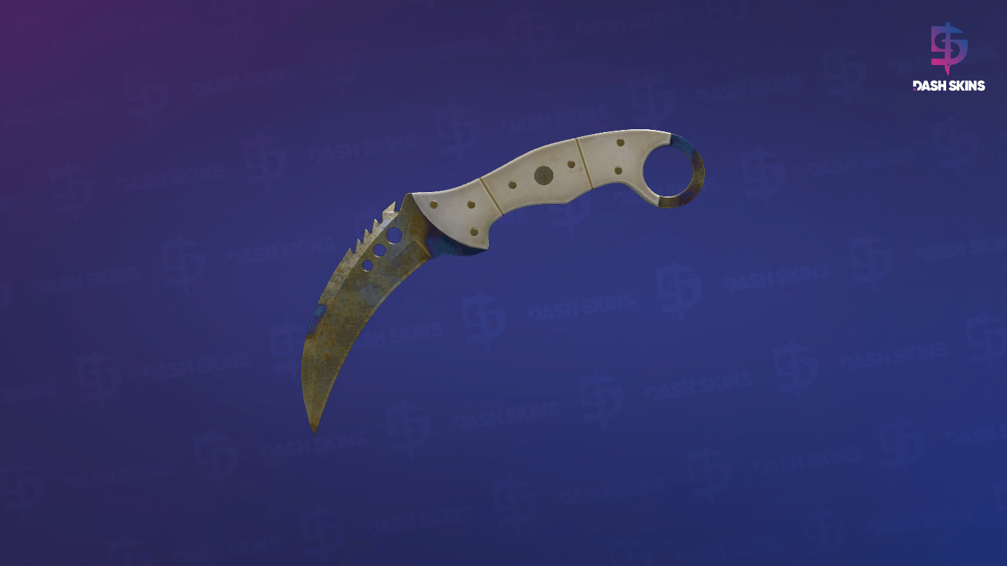 ★ Talon Knife | Case Hardened (Well-Worn) Screenshot Playside