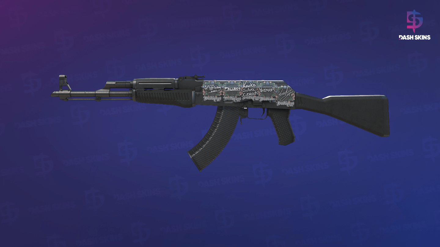AK-47 | Slate (Well-Worn) Screenshot Playside