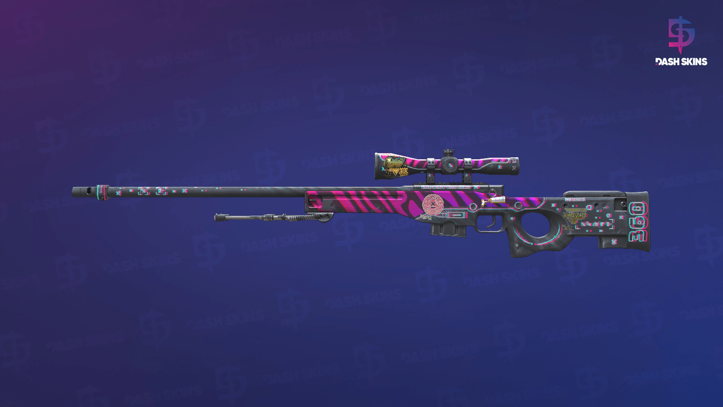 AWP | Chromatic Aberration (Field-Tested) Screenshot Playside