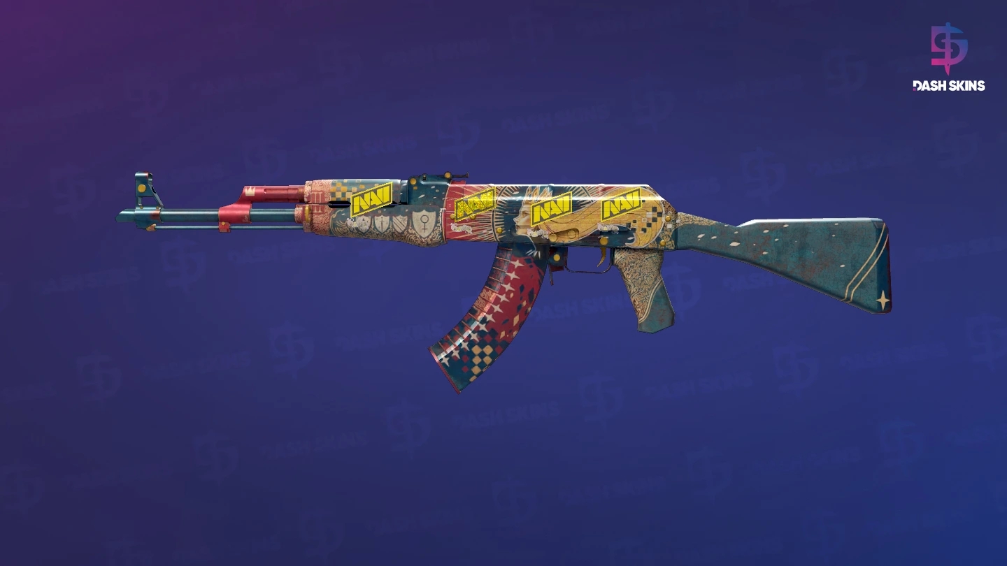 AK-47 | The Empress (Battle-Scarred) Screenshot Playside
