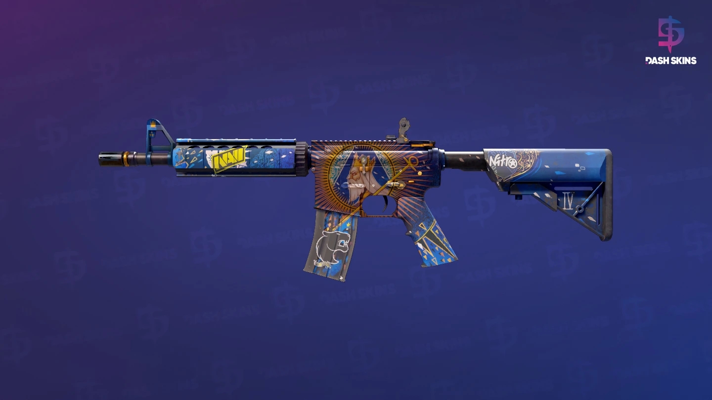 M4A4 | The Emperor (Well-Worn) Screenshot Playside