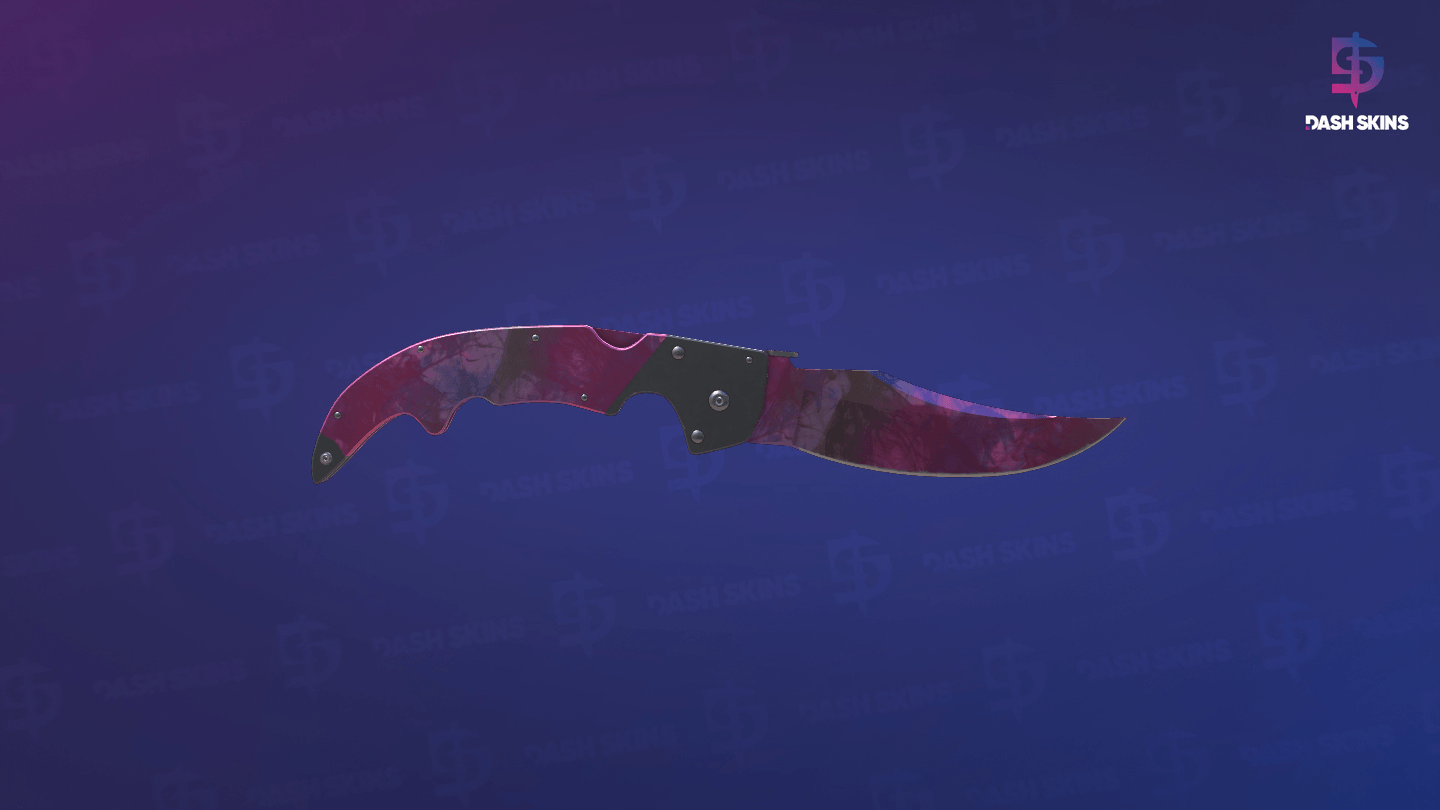 ★ Falchion Knife | Doppler (Factory New) - Phase 2 Screenshot Playside