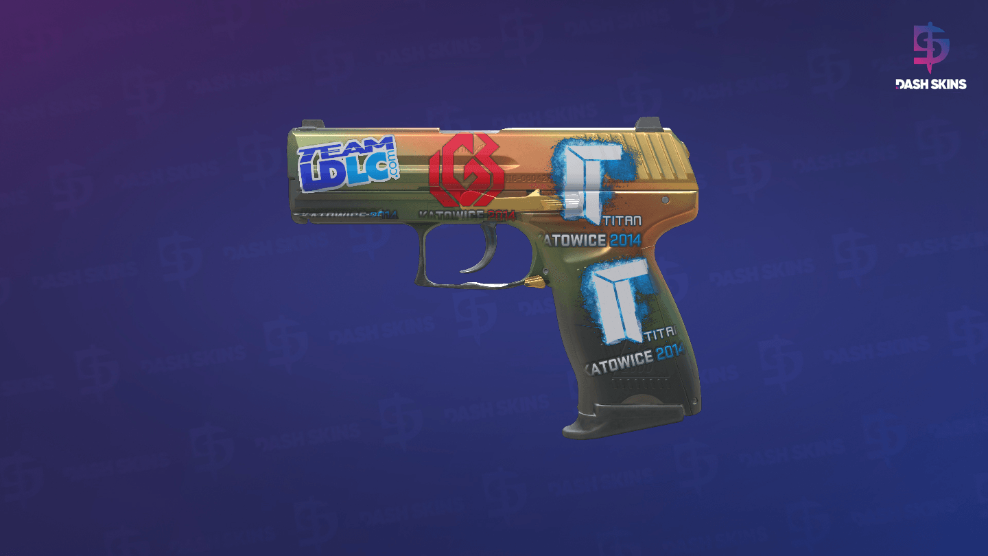 P2000 | Amber Fade (Minimal Wear) Screenshot Playside