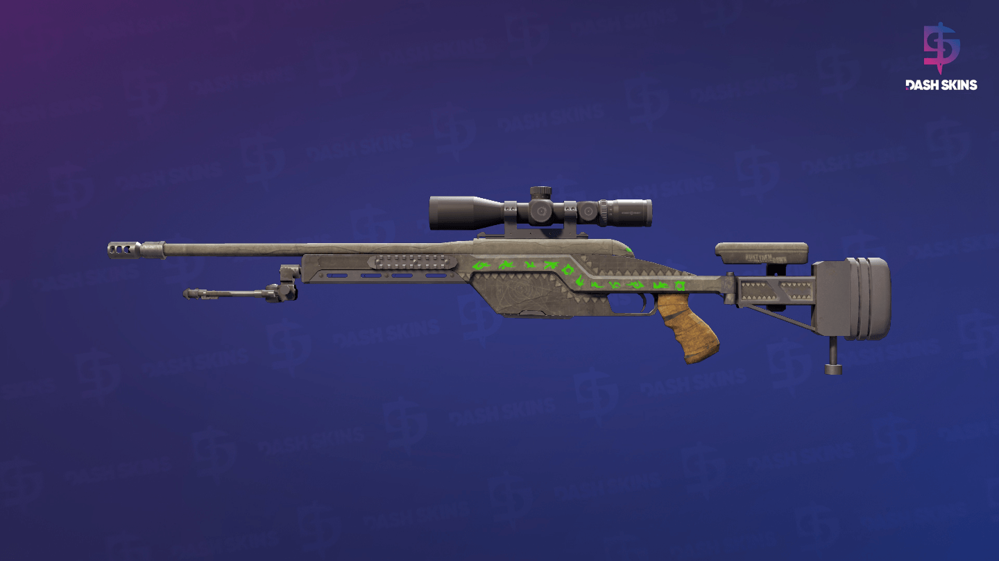 SSG 08 | Necropos (Minimal Wear) Screenshot Playside