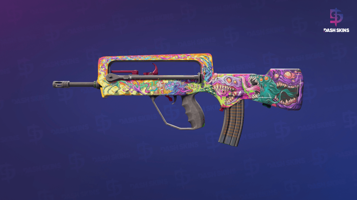 FAMAS | Bad Trip (Field-Tested) Screenshot Playside