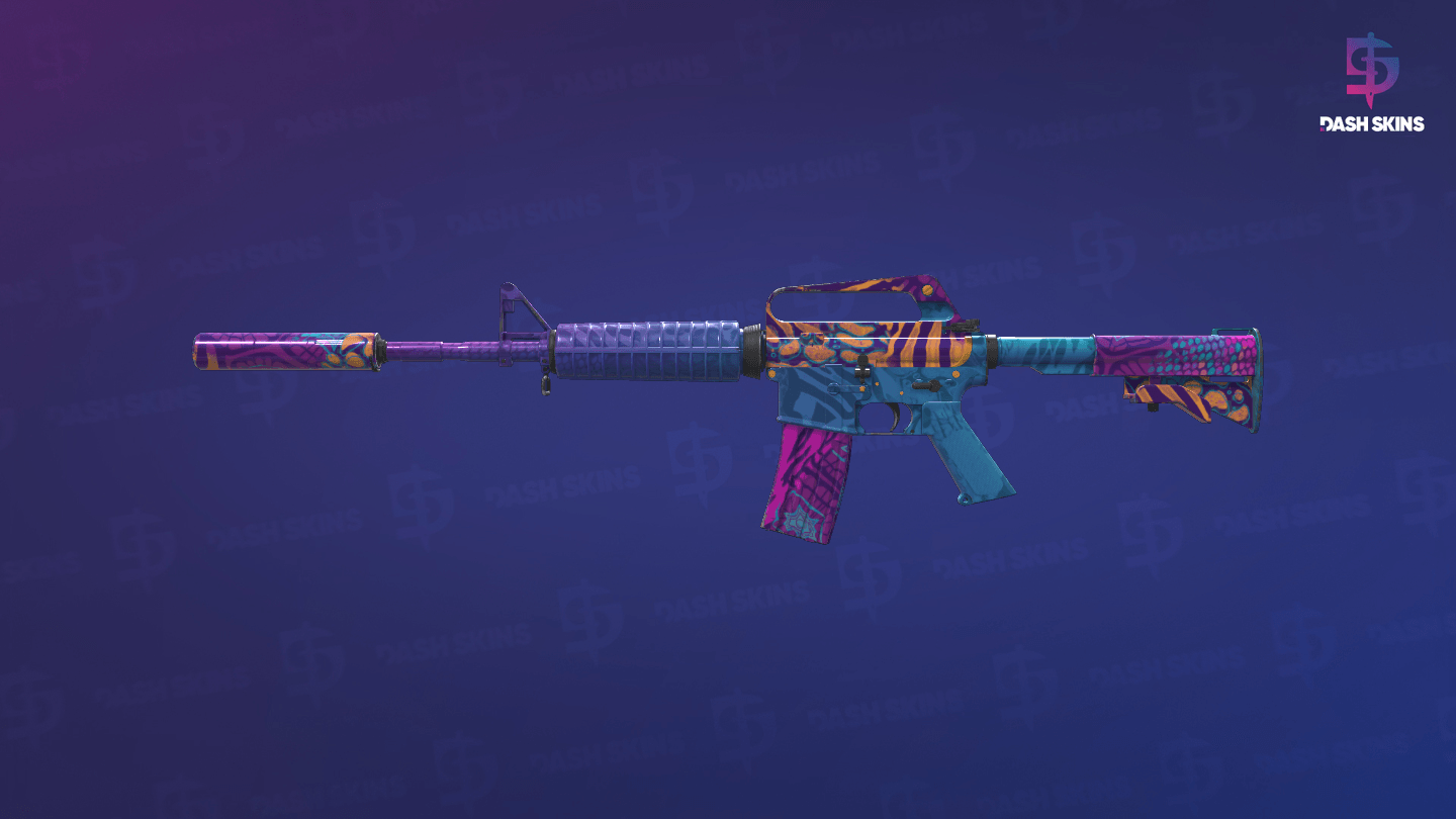 M4A1-S | Party Animal (Minimal Wear) Screenshot Playside