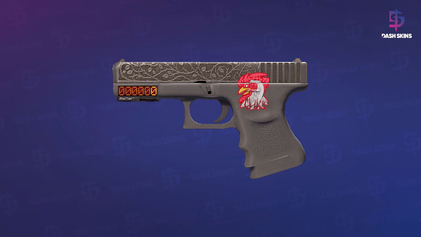 StatTrak™ Glock-18 | Ironwork (Well-Worn) Screenshot Playside