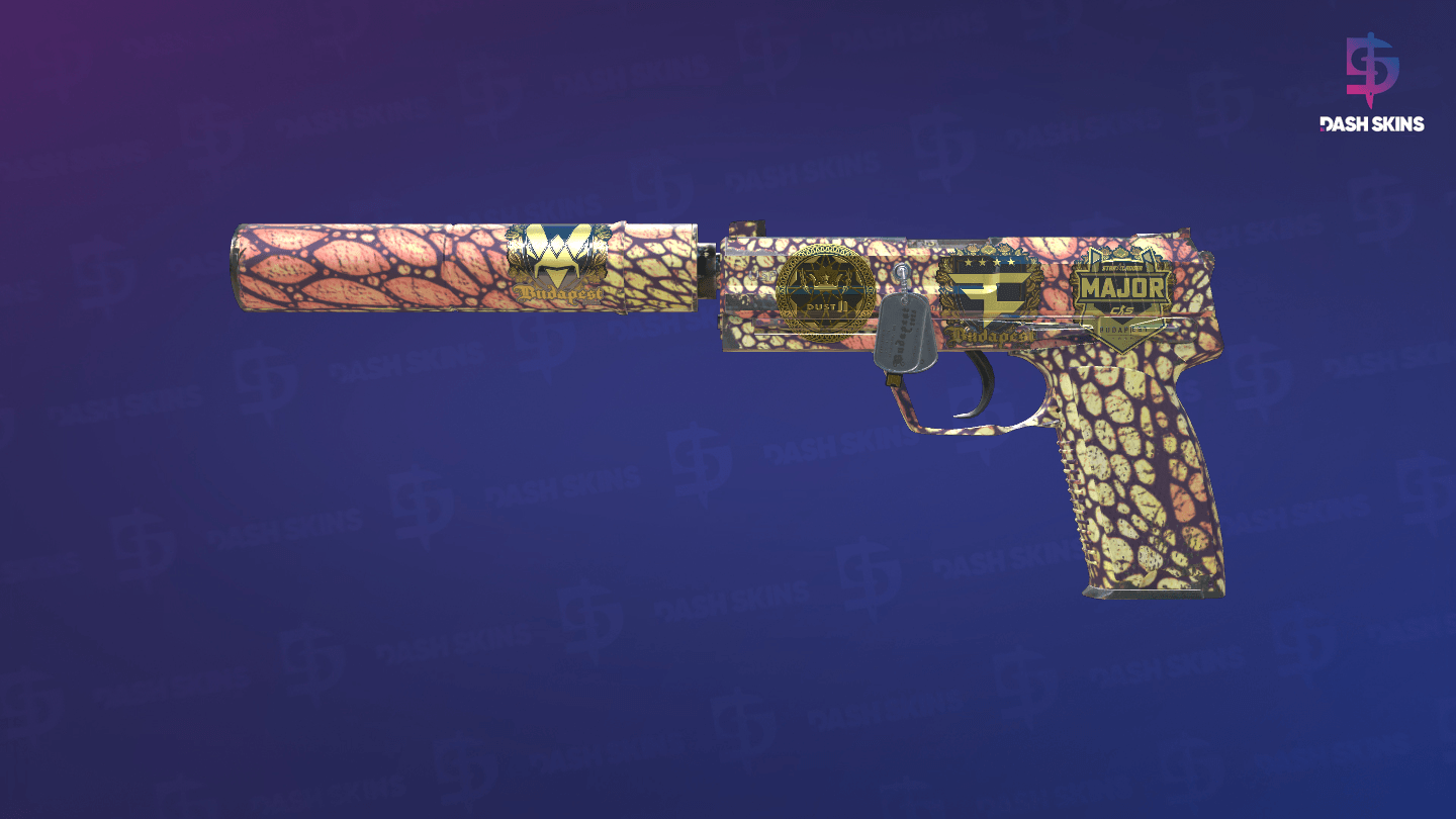 Souvenir USP-S | Orange Anolis (Minimal Wear) Screenshot Playside