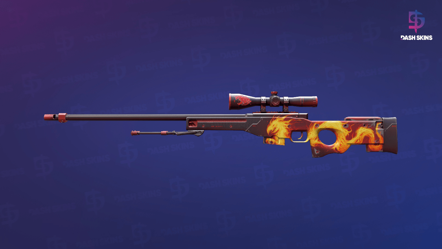 AWP | Wildfire (Field-Tested) Screenshot Playside