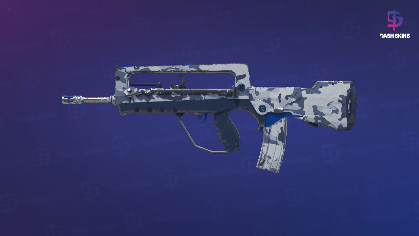 FAMAS | Yeti Camo (Field-Tested) Screenshot Playside