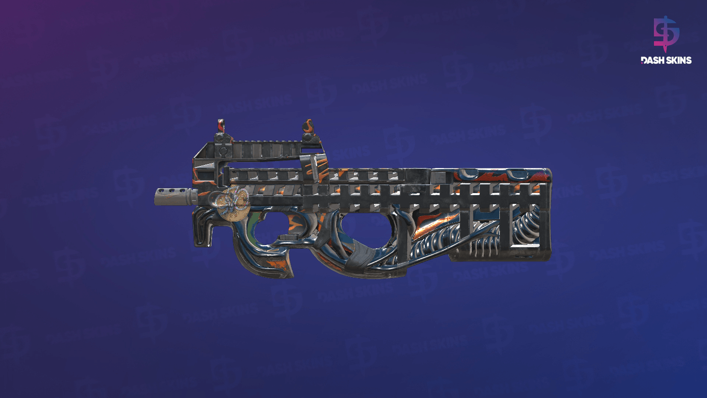 P90 | Vent Rush (Minimal Wear) Screenshot Playside