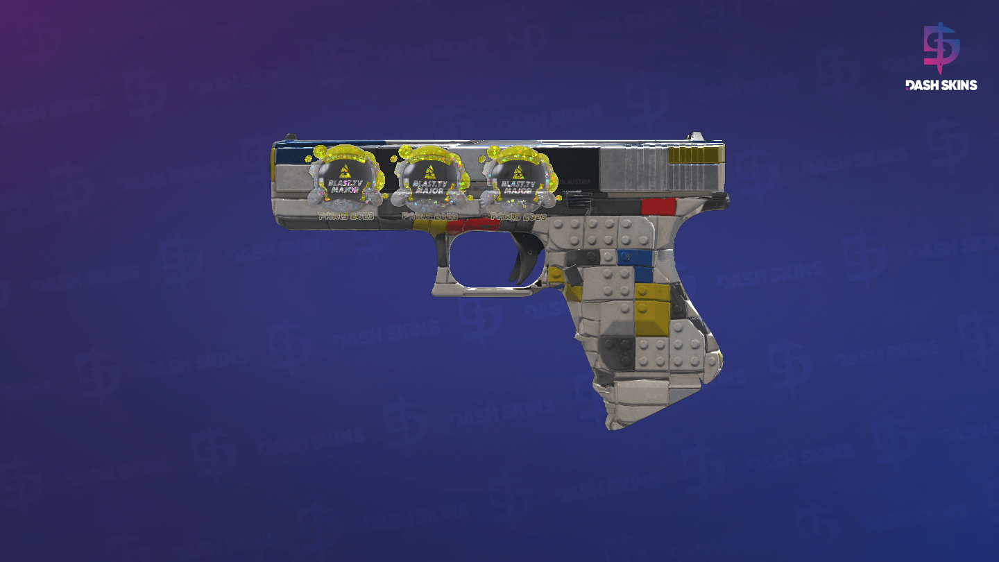 Glock-18 | Block-18 (Well-Worn) Screenshot Playside