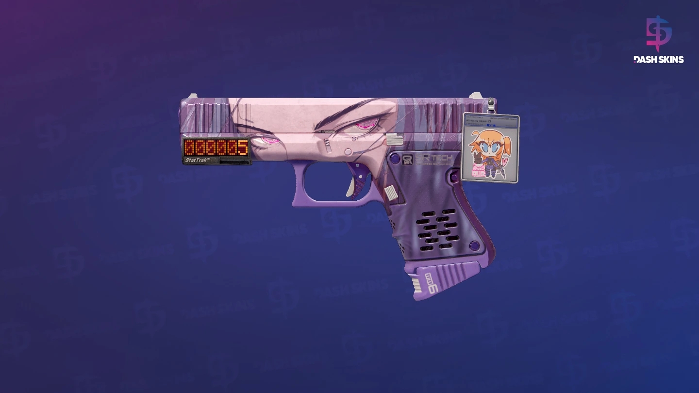 StatTrak™ Glock-18 | Shinobu (Field-Tested) Screenshot Playside