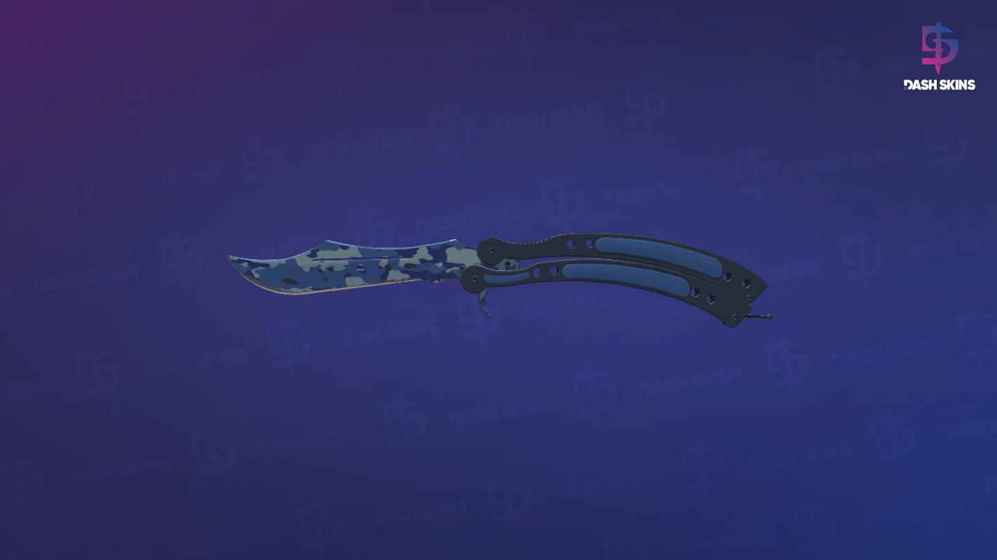★ Butterfly Knife | Bright Water (Field-Tested) Screenshot Playside