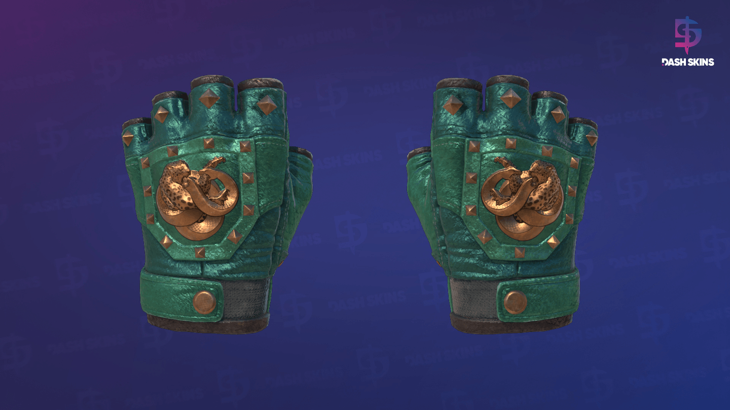 ★ Broken Fang Gloves | Jade (Field-Tested) Screenshot Playside