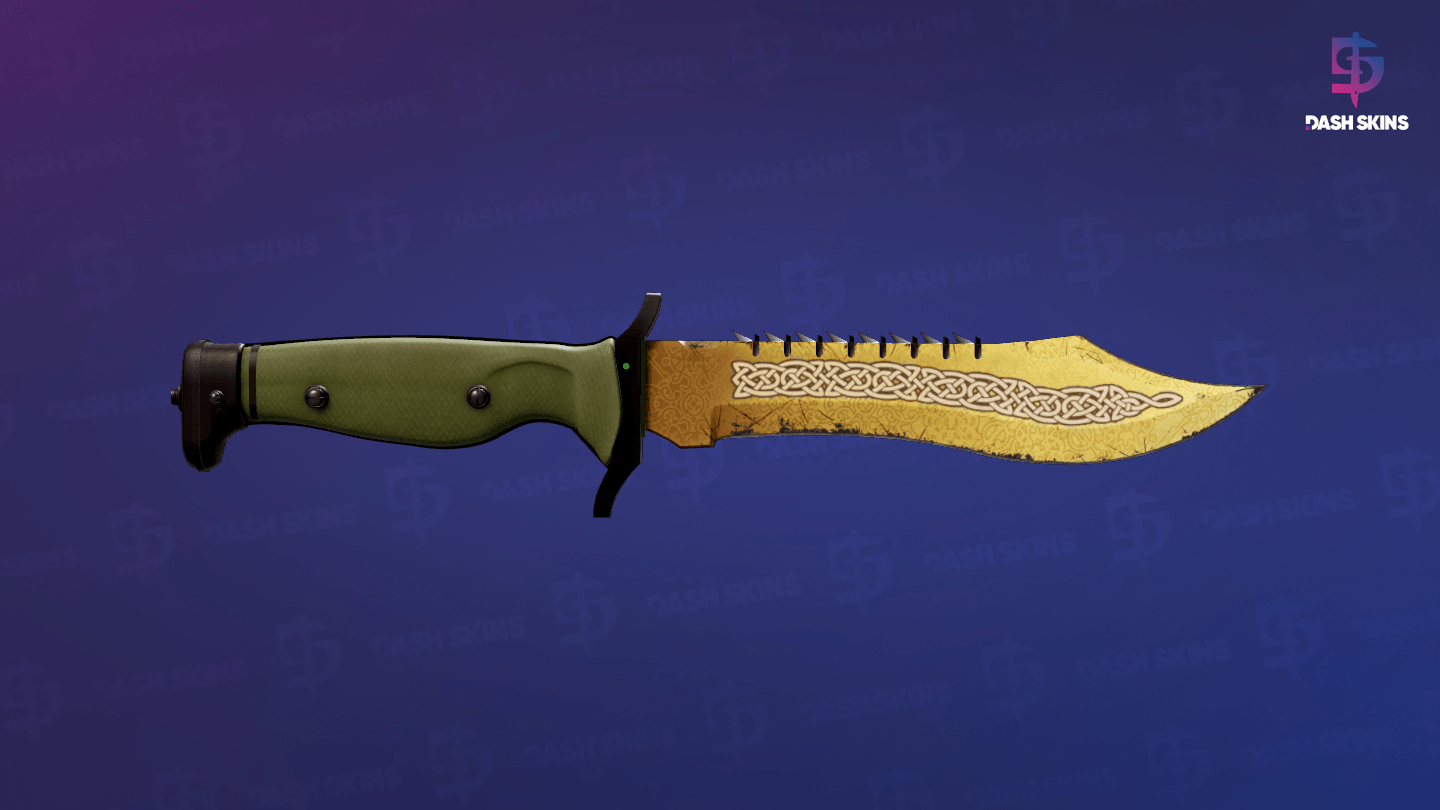 ★ Bowie Knife | Lore (Battle-Scarred) Screenshot Playside
