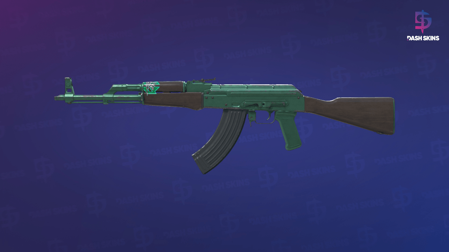 AK-47 | Wintergreen (Field-Tested) Screenshot Playside
