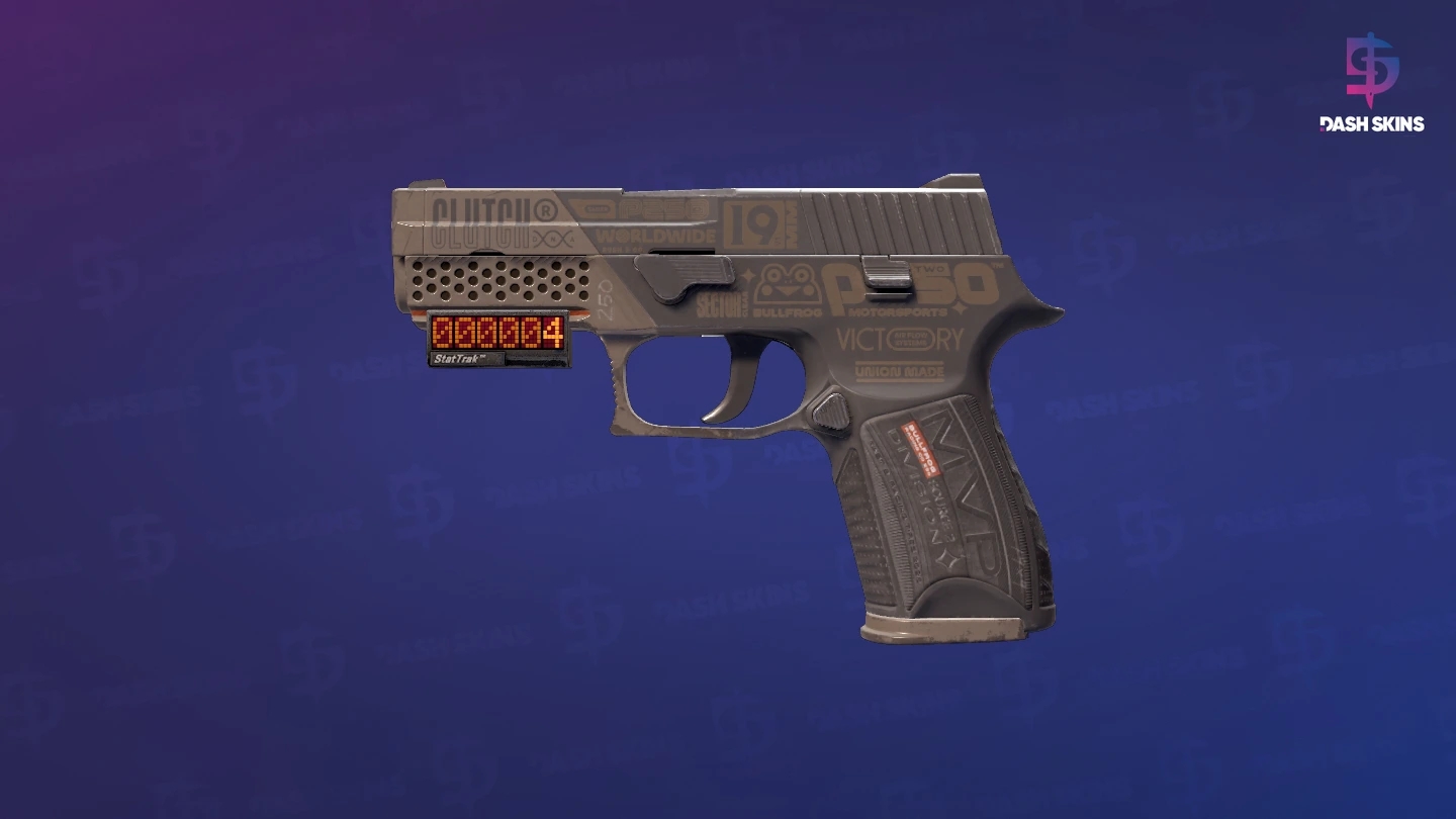 StatTrak™ P250 | Bullfrog (Field-Tested) Screenshot Playside