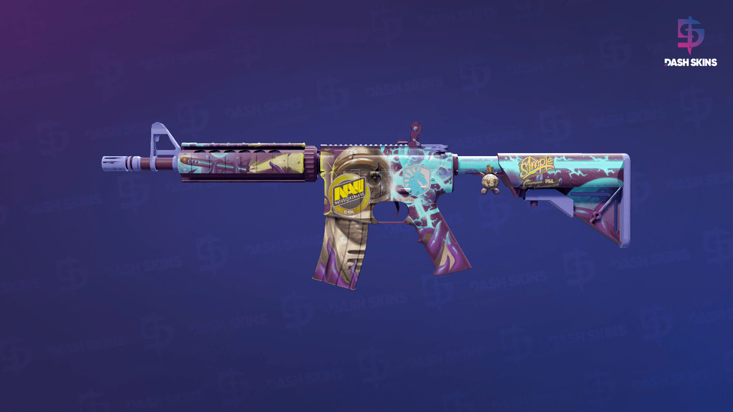 M4A4 | Desolate Space (Field-Tested) Screenshot Playside