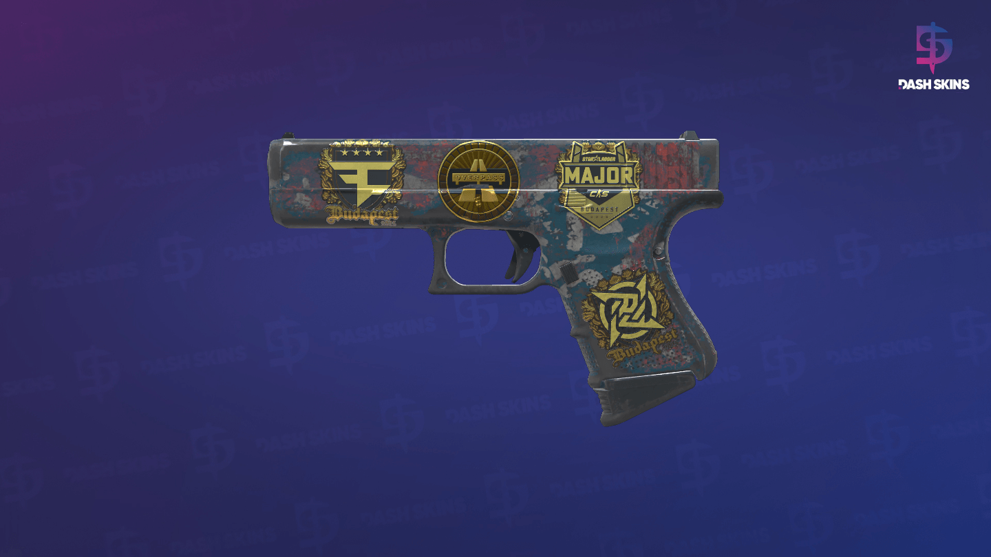 Souvenir Glock-18 | Teal Graf (Field-Tested) Screenshot Playside