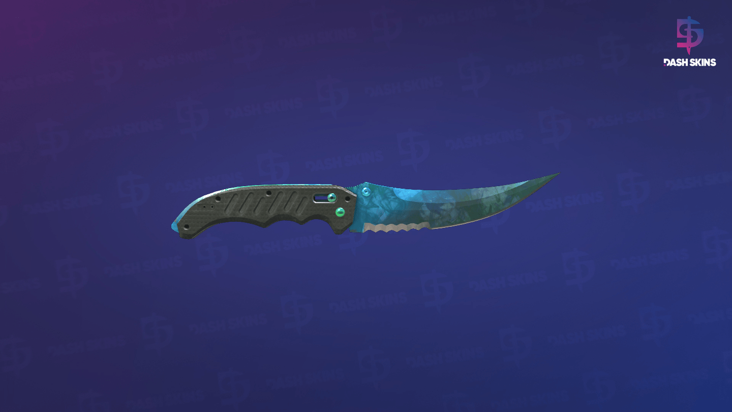 ★ Flip Knife | Gamma Doppler (Factory New) - Phase 3 Screenshot Playside