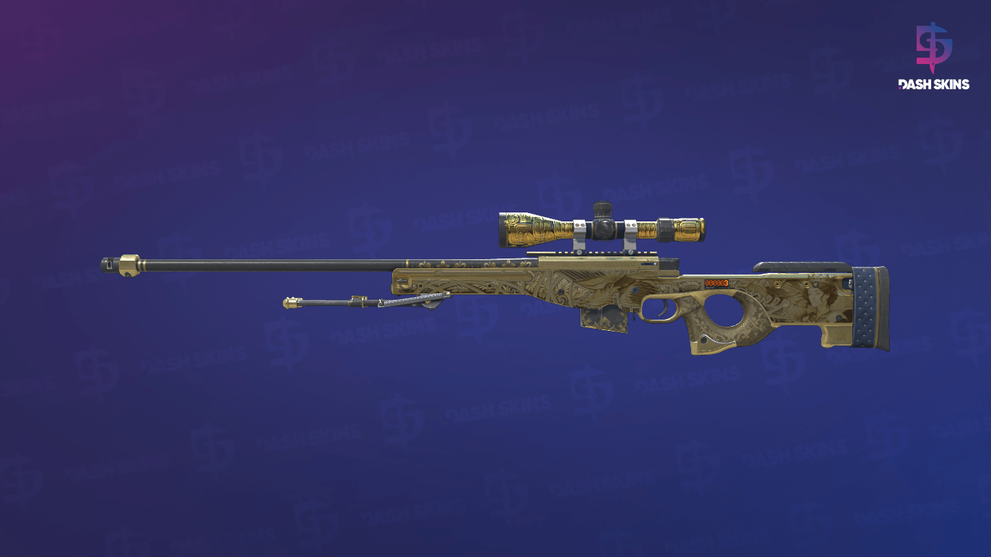 StatTrak™ AWP | Queen's Gambit (Field-Tested) Screenshot Playside
