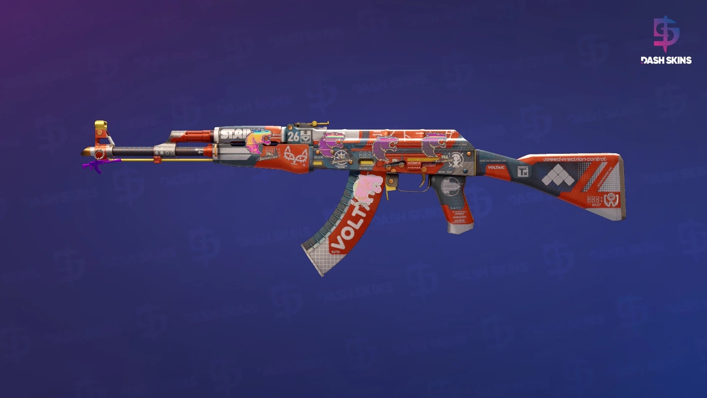 AK-47 | Bloodsport (Field-Tested) Screenshot Playside