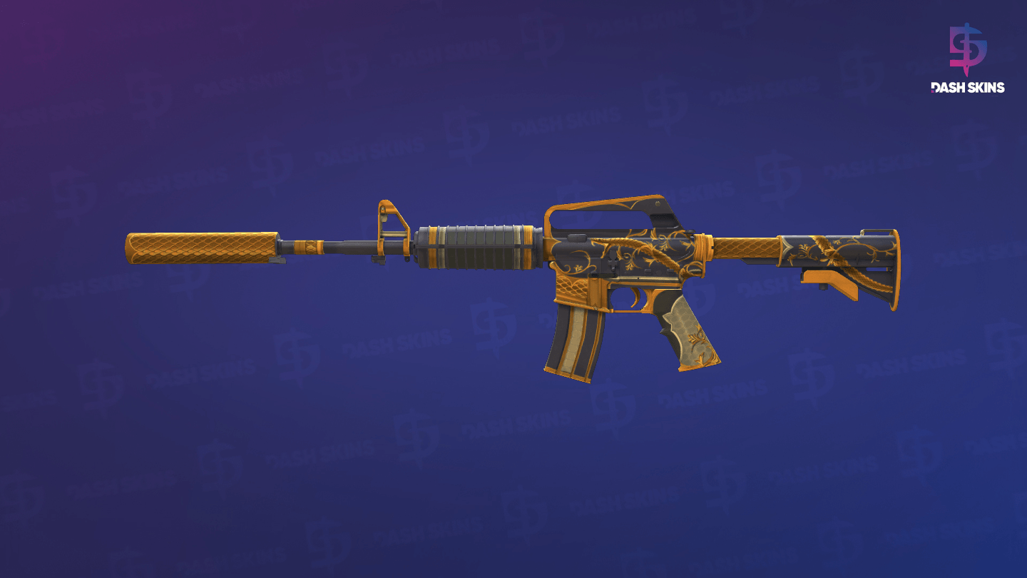 M4A1-S | Golden Coil (Minimal Wear) Screenshot Playside