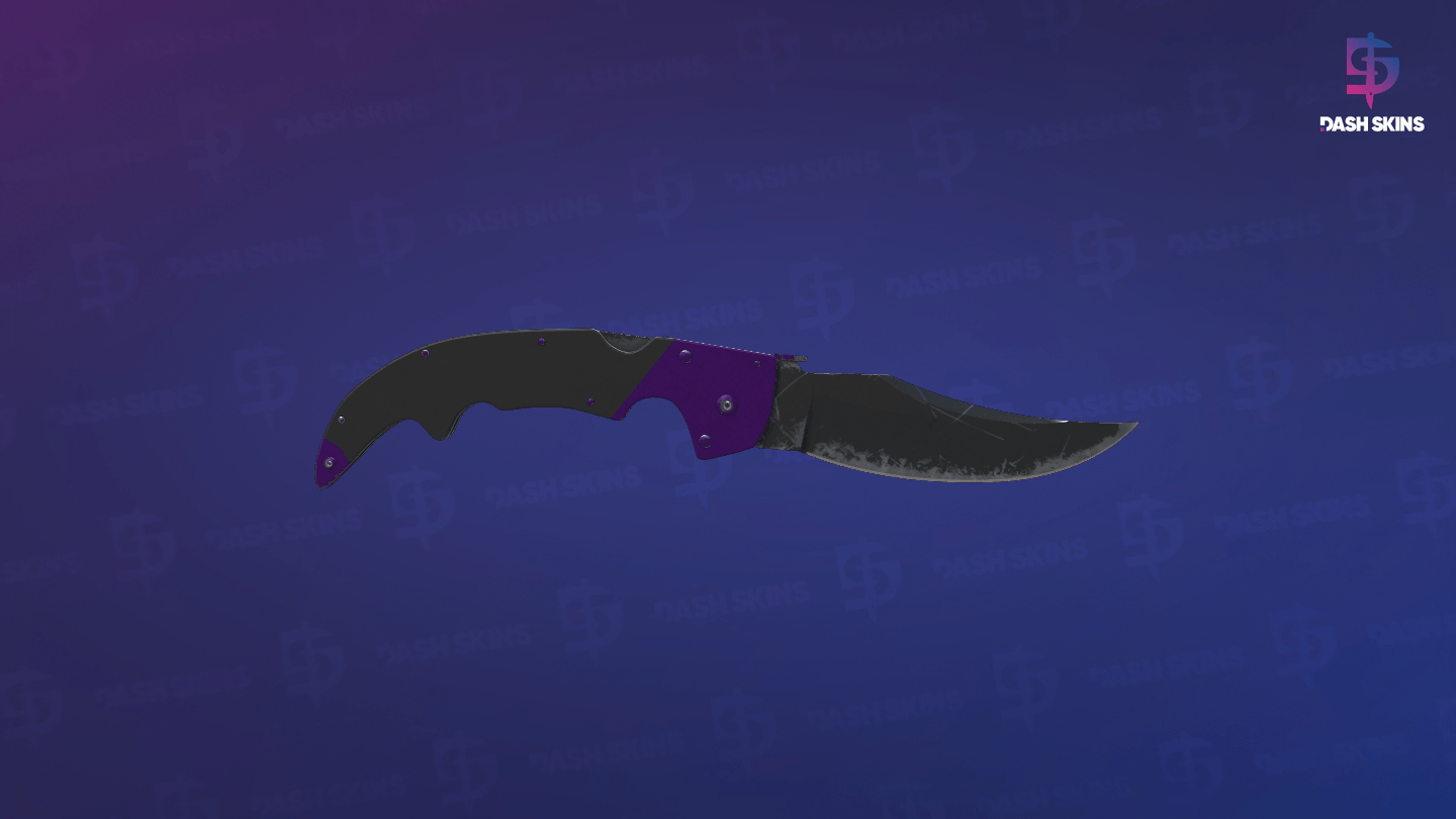 ★ Falchion Knife | Ultraviolet (Field-Tested) Screenshot Playside
