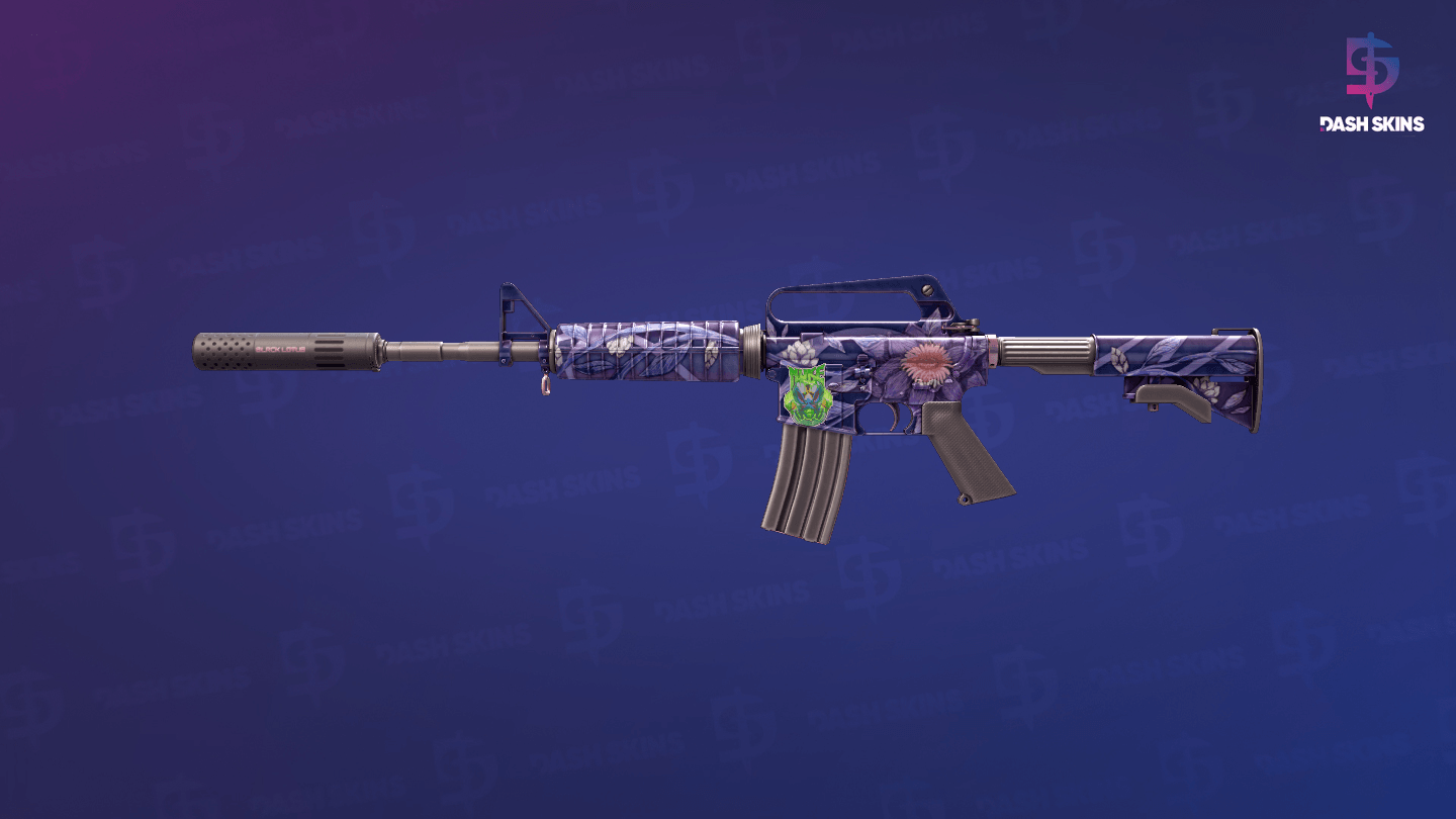 M4A1-S | Black Lotus (Field-Tested) Screenshot Playside