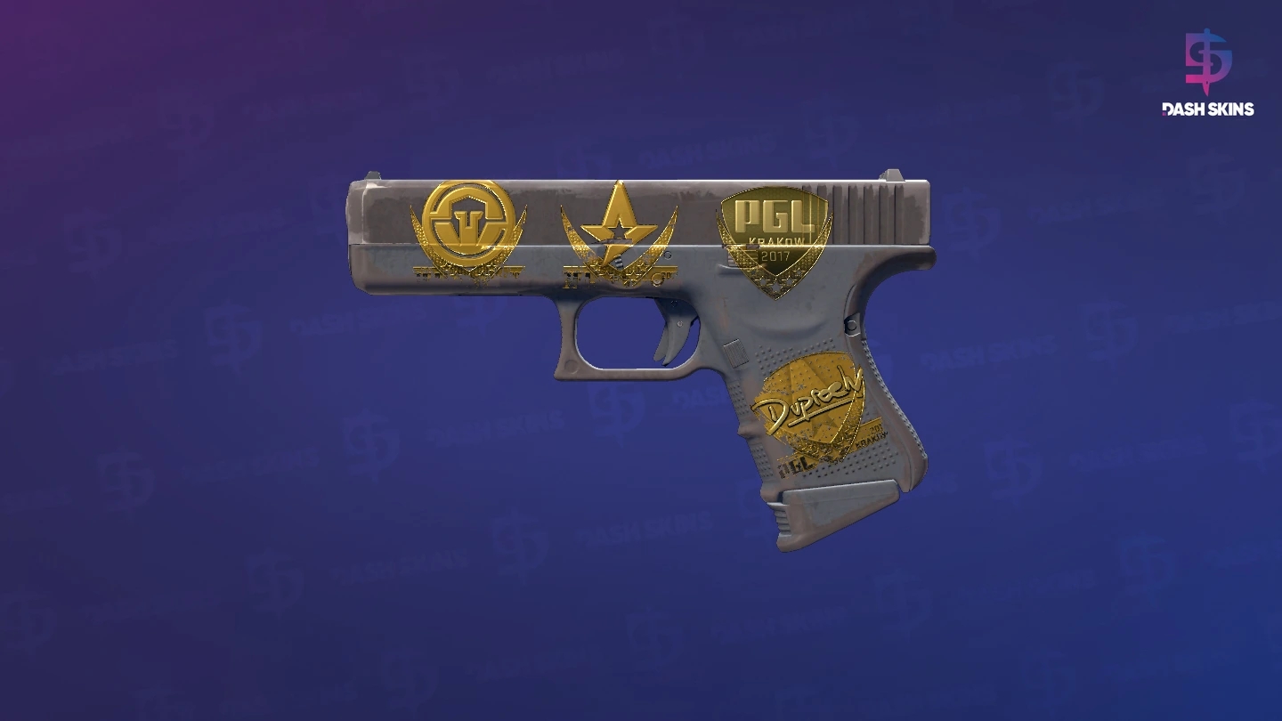 Souvenir Glock-18 | Night (Battle-Scarred) Screenshot Playside
