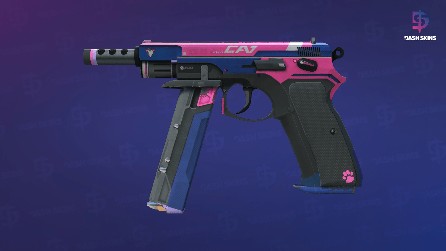 CZ75-Auto | Tacticat (Field-Tested) Screenshot Playside