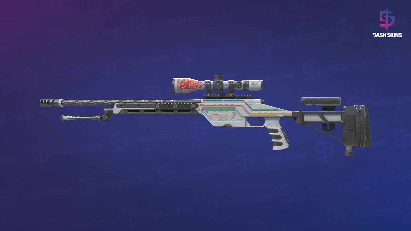 SSG 08 | Rapid Transit (Minimal Wear) Screenshot Playside