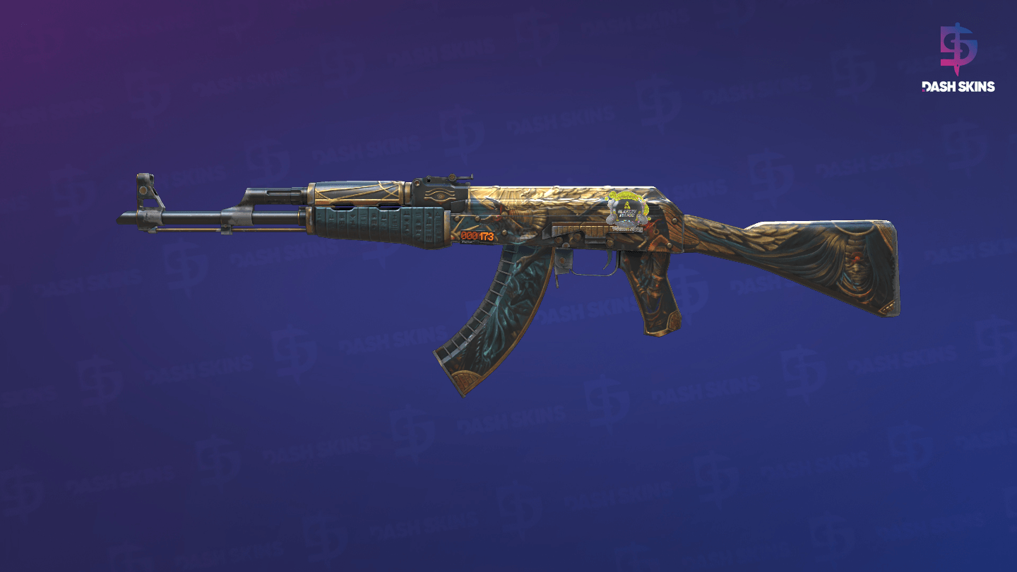 StatTrak™ AK-47 | Legion of Anubis (Field-Tested) Screenshot Playside