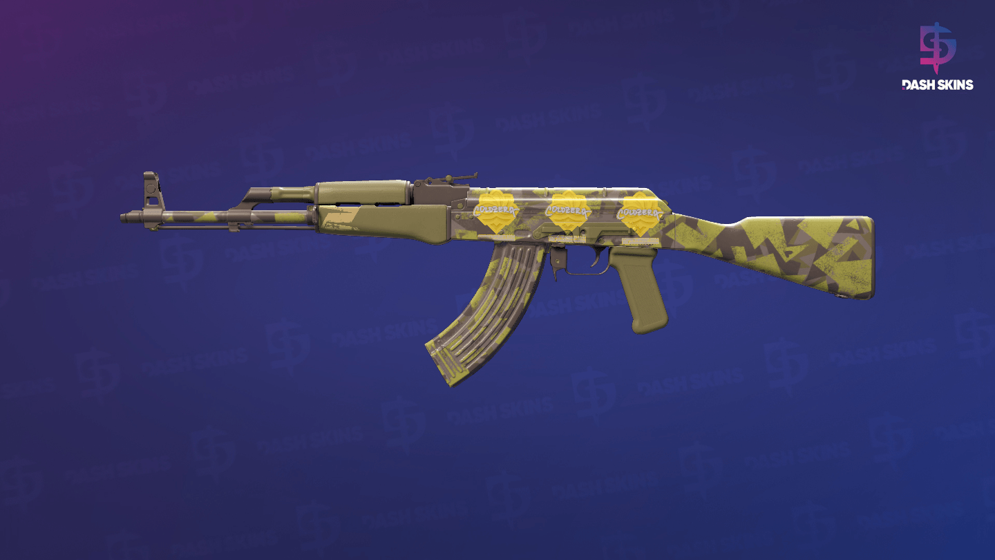 AK-47 | Olive Polycam (Factory New) Screenshot Playside