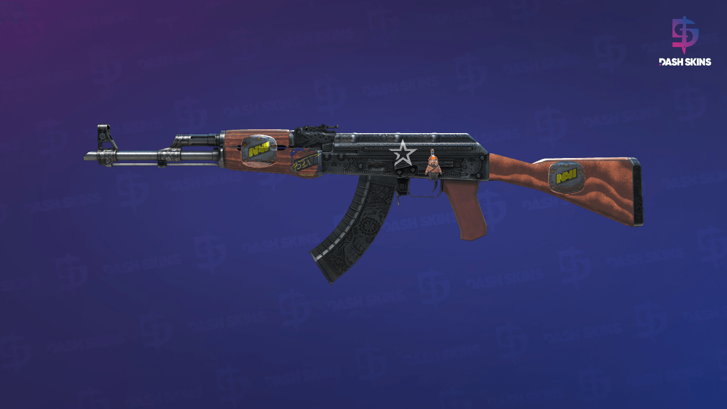 AK-47 | Cartel (Well-Worn) Screenshot Playside