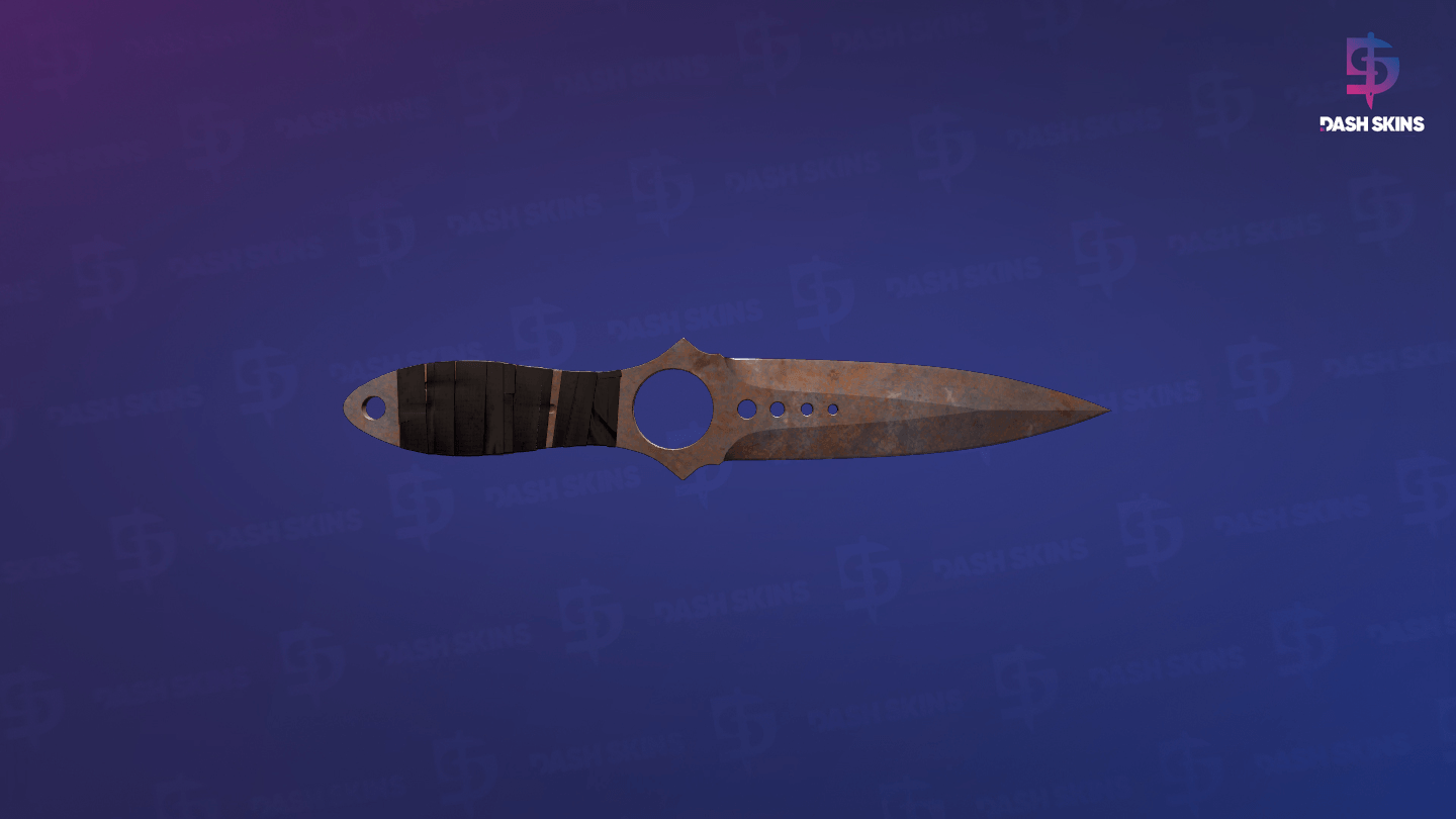 ★ Skeleton Knife | Rust Coat (Battle-Scarred) Screenshot Playside