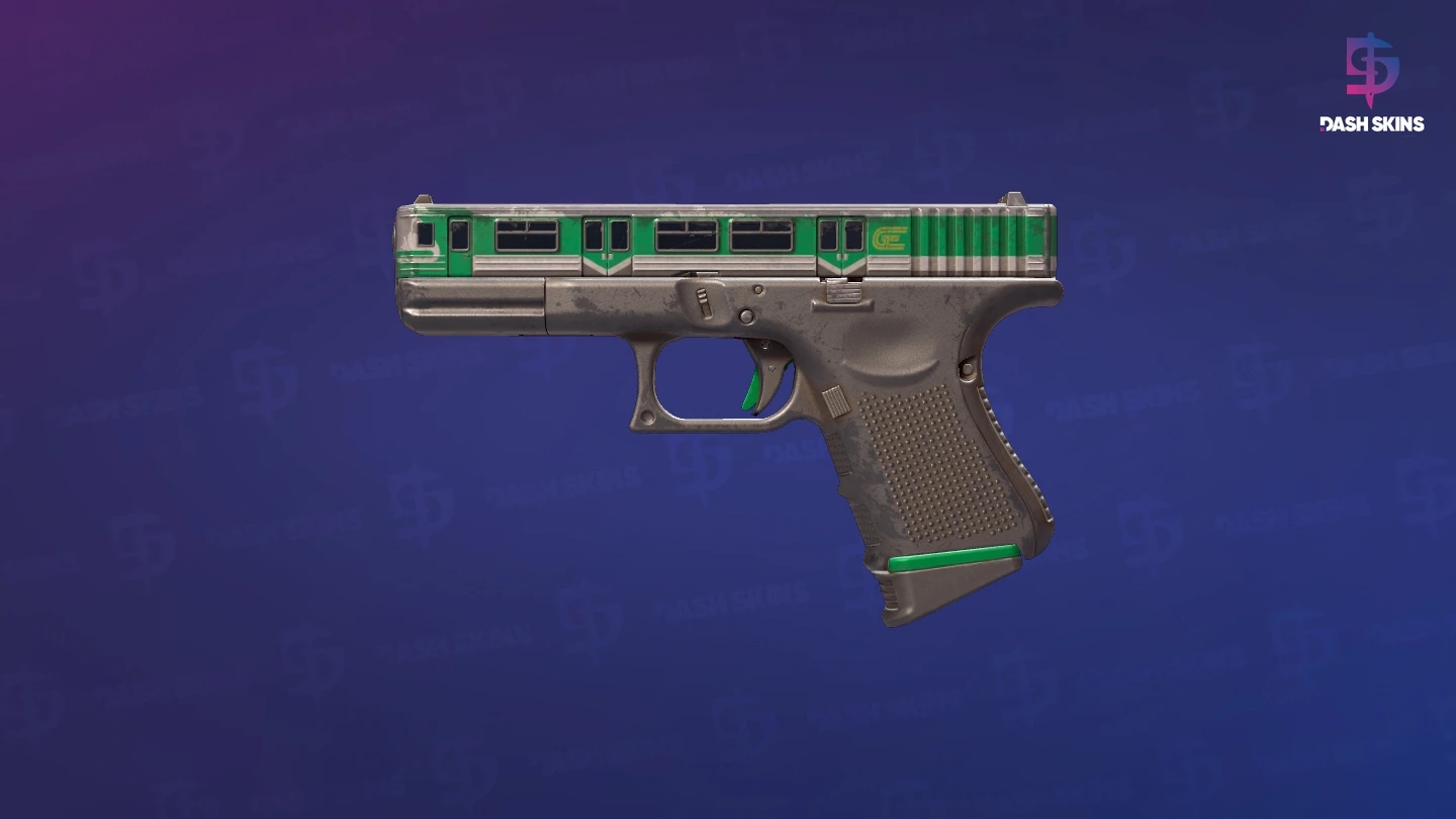 Glock-18 | Green Line (Field-Tested) Screenshot Playside
