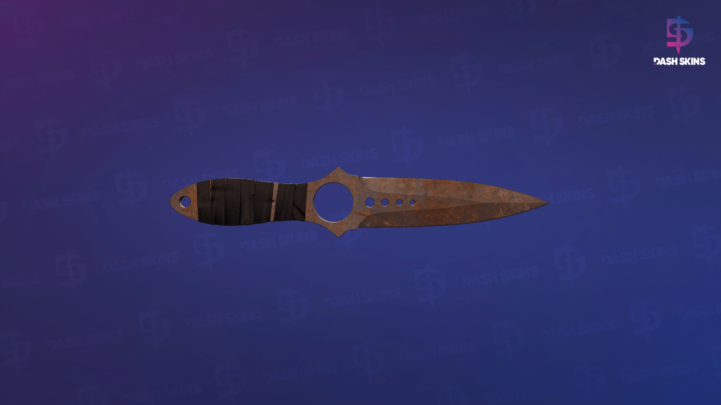 ★ Skeleton Knife | Rust Coat (Battle-Scarred) Screenshot Playside