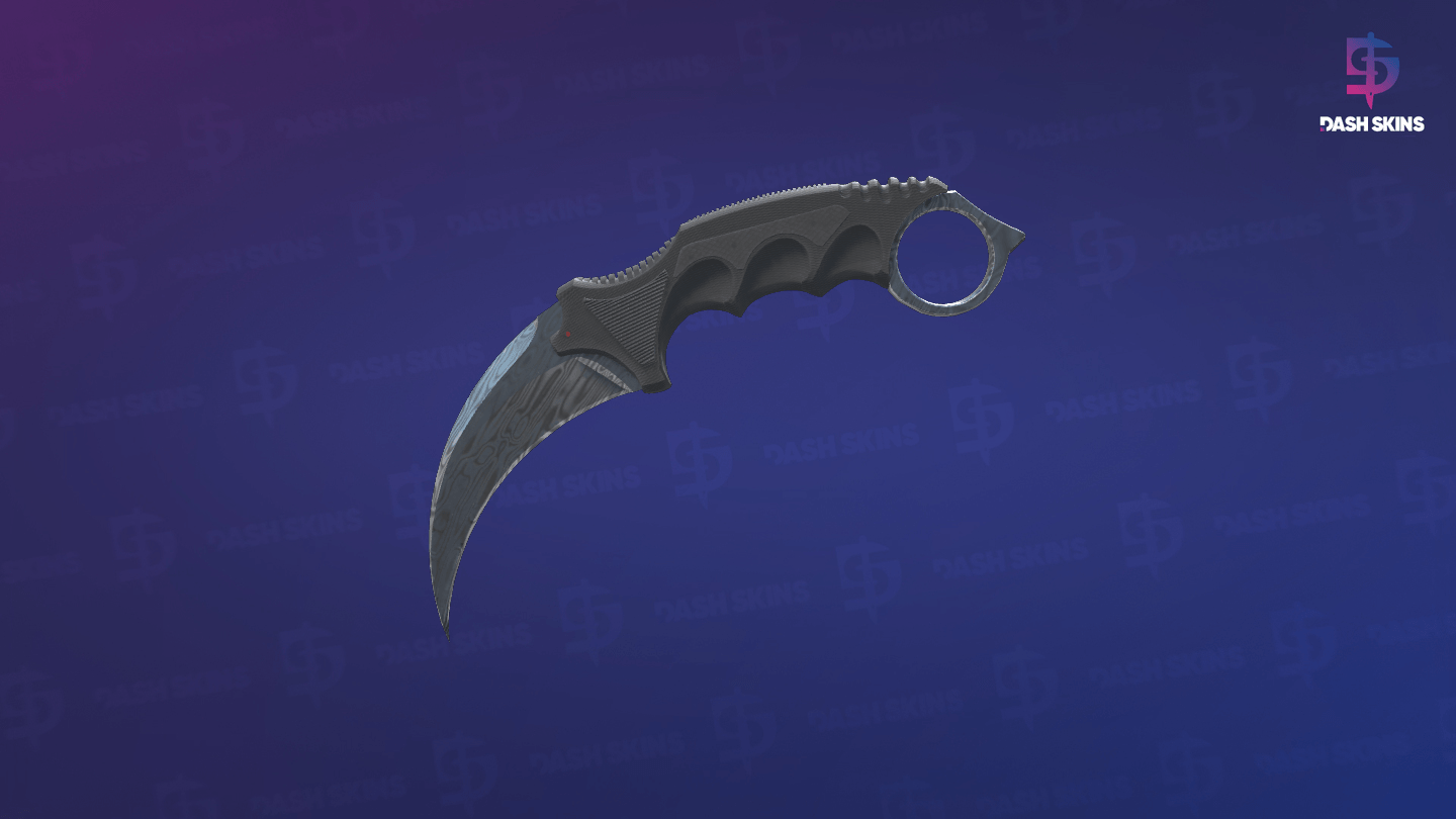 ★ StatTrak™ Karambit | Damascus Steel (Minimal Wear) Screenshot Playside