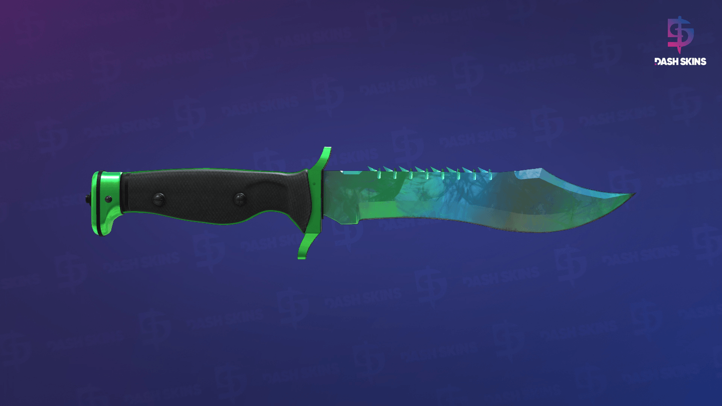 ★ Bowie Knife | Gamma Doppler (Factory New) - Phase 3 Screenshot Playside
