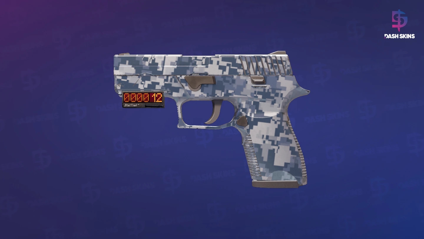 StatTrak™ P250 | Steel Disruption (Minimal Wear) Screenshot Playside