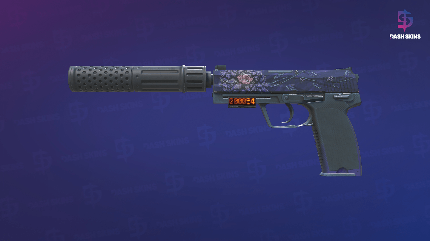 StatTrak™ USP-S | Black Lotus (Field-Tested) Screenshot Playside