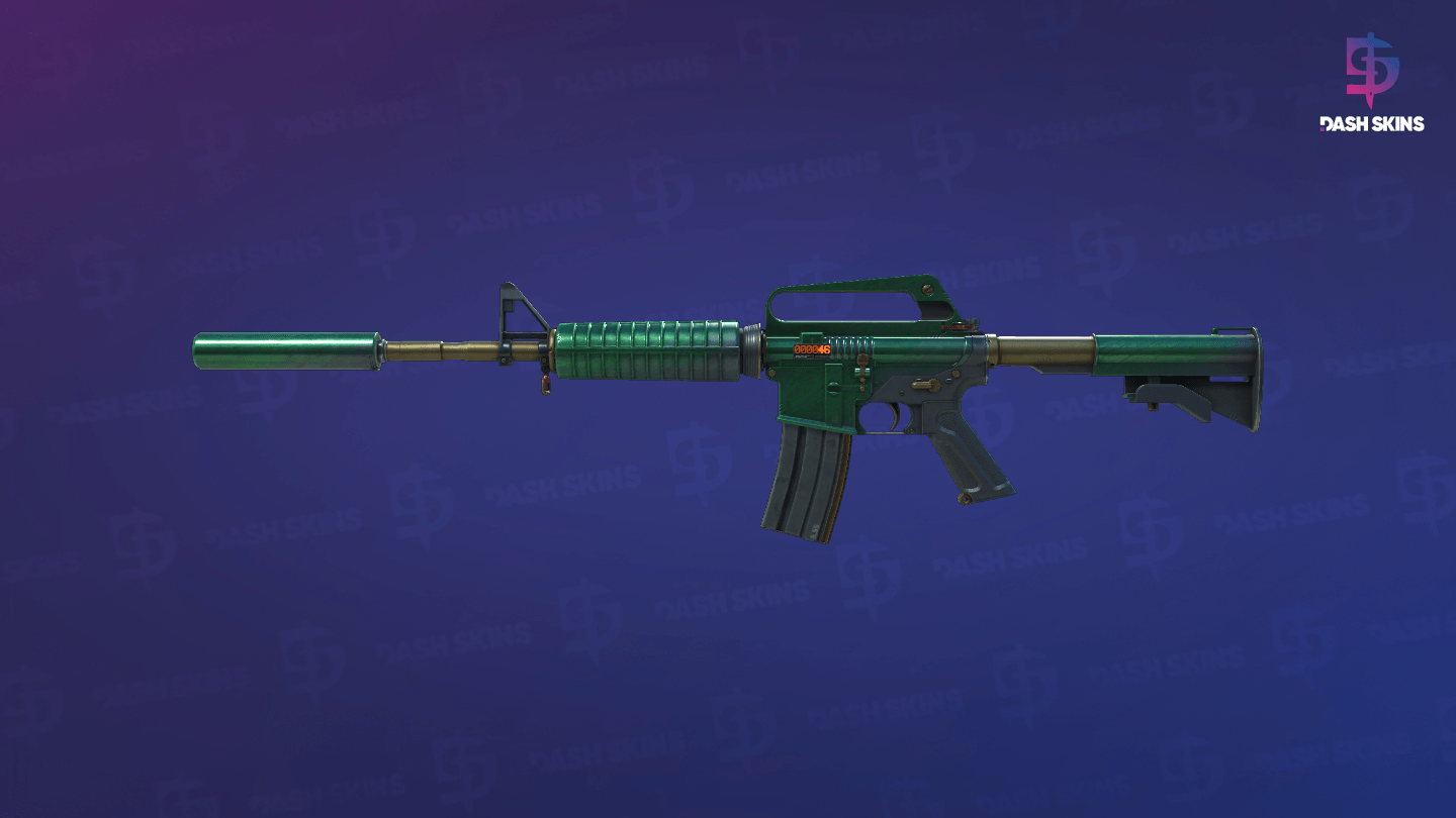 StatTrak™ M4A1-S | Electrum (Well-Worn) Screenshot Playside