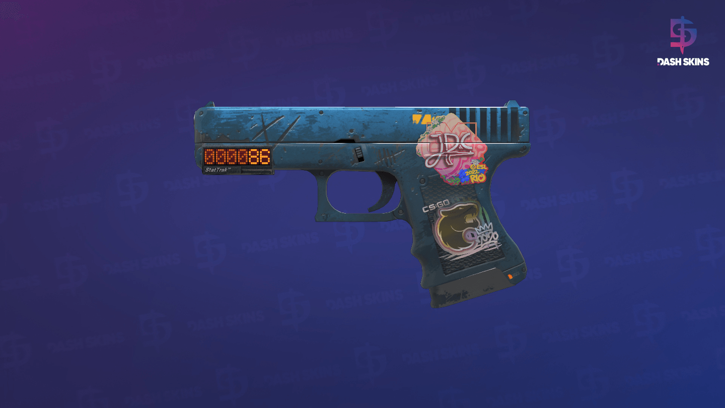 StatTrak™ Glock-18 | Off World (Field-Tested) Screenshot Playside