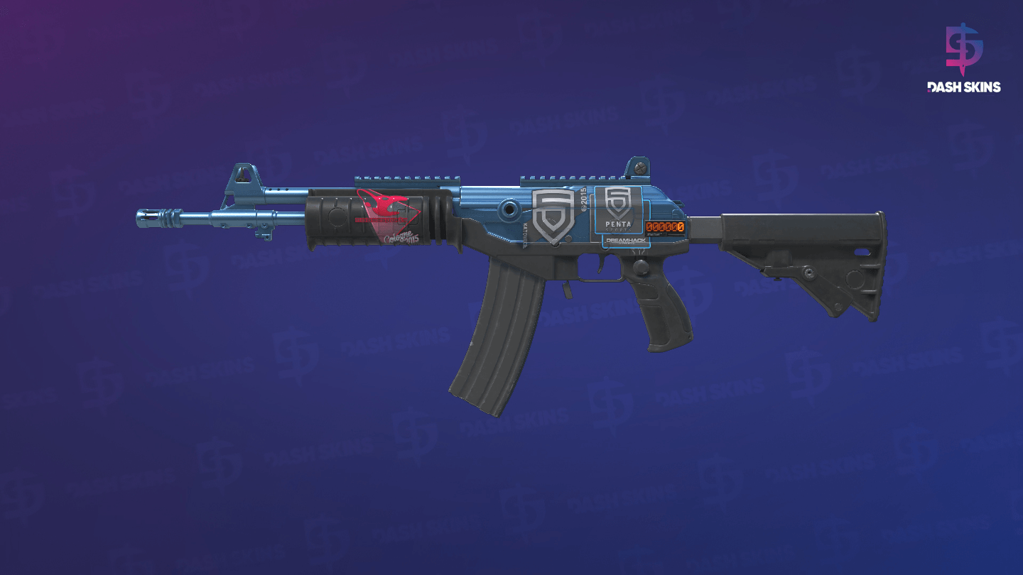 StatTrak™ Galil AR | Blue Titanium (Factory New) Screenshot Playside