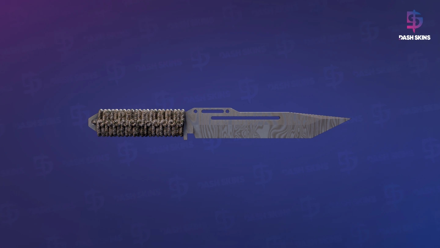 ★ Paracord Knife | Damascus Steel (Minimal Wear) Screenshot Playside